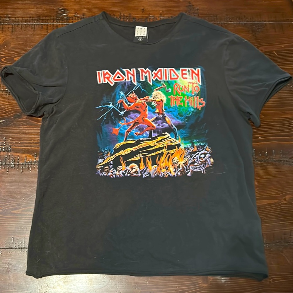 Iron Maiden band tee